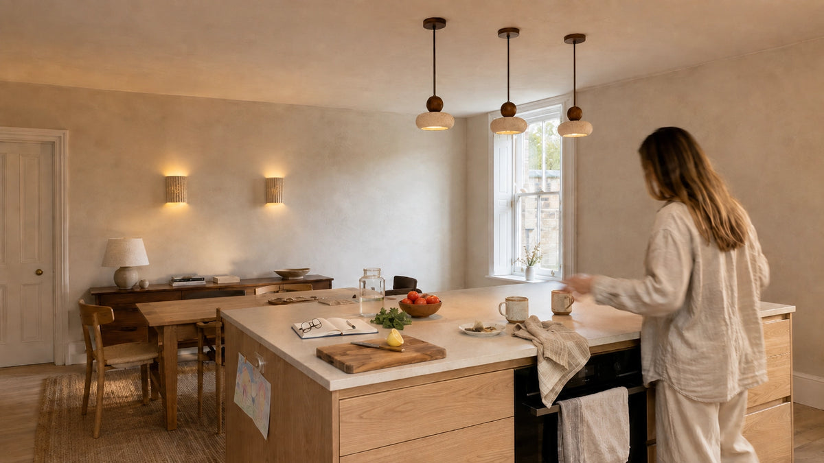 Real travertine. Not stone effect.